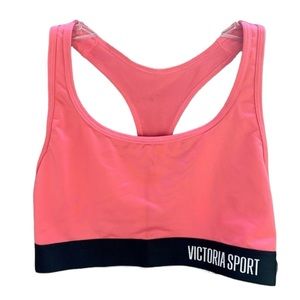 Victoria Secret Sport racer back sports bra GUC size medium